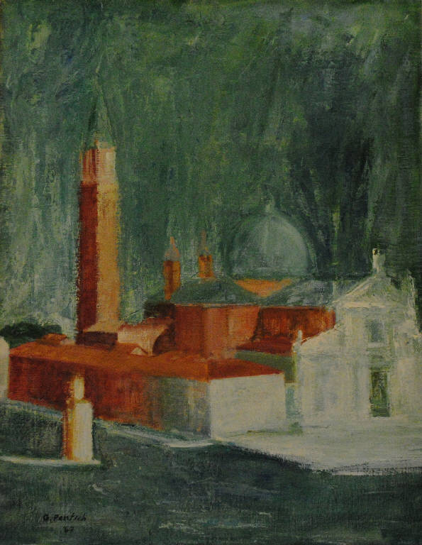 Isola San Giorgio (dipinto) di Pentich, Graziana (terzo quarto sec. XX)