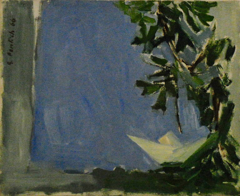 La barchetta di carta (dipinto) di Pentich, Graziana (terzo quarto sec. XX)