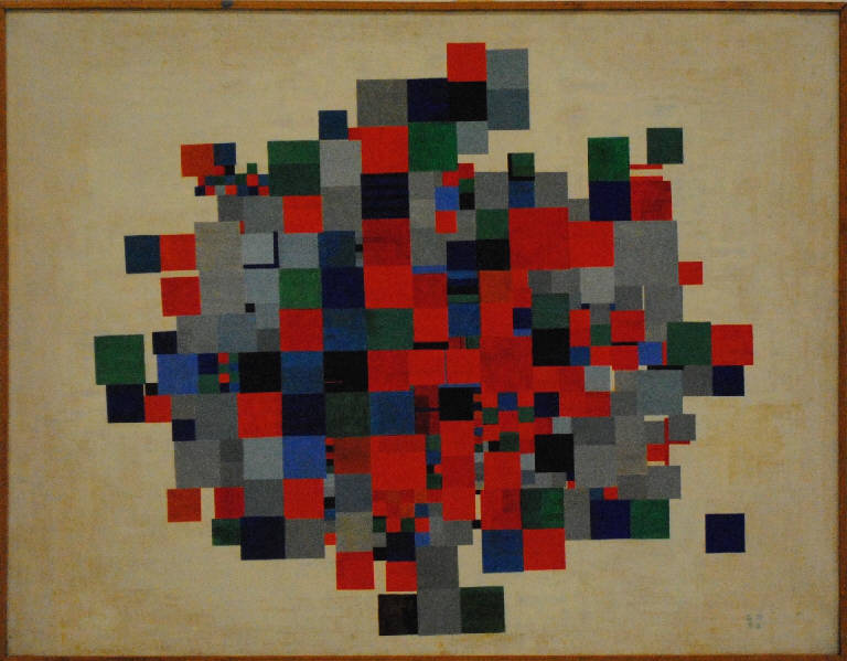 Grande spettro (dipinto) di Pentich, Graziana (terzo quarto sec. XX)