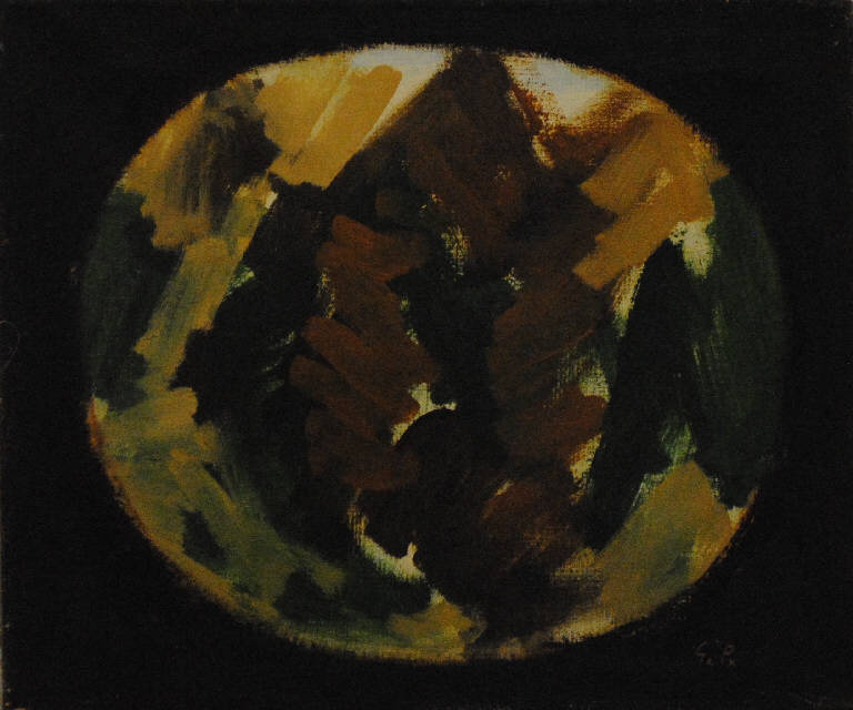 Piccolo giardino-universo (dipinto) di Pentich, Graziana (terzo quarto sec. XX)