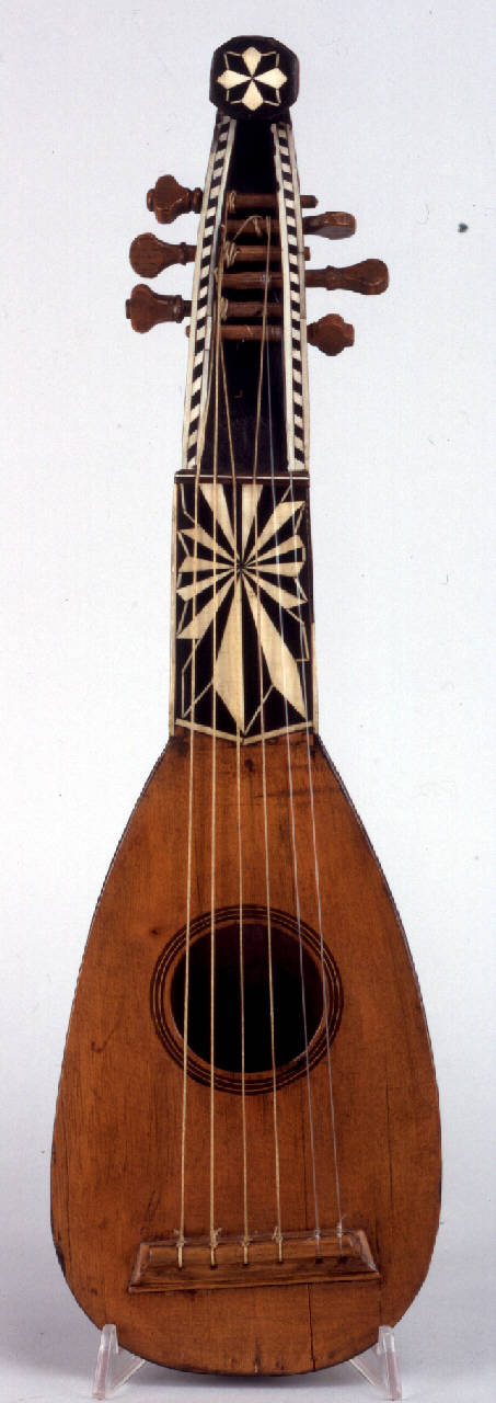mandolino di ignoto, Italia settentrionale - ambito Italia settentrionale (seconda metà sec. XVIII)