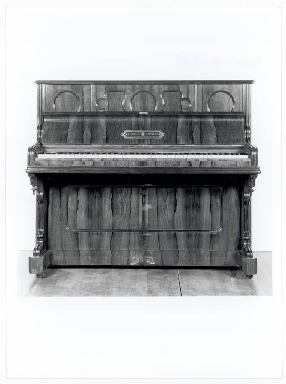 pianoforte di Erba Luigi & C. (ultimo quarto sec. XIX)