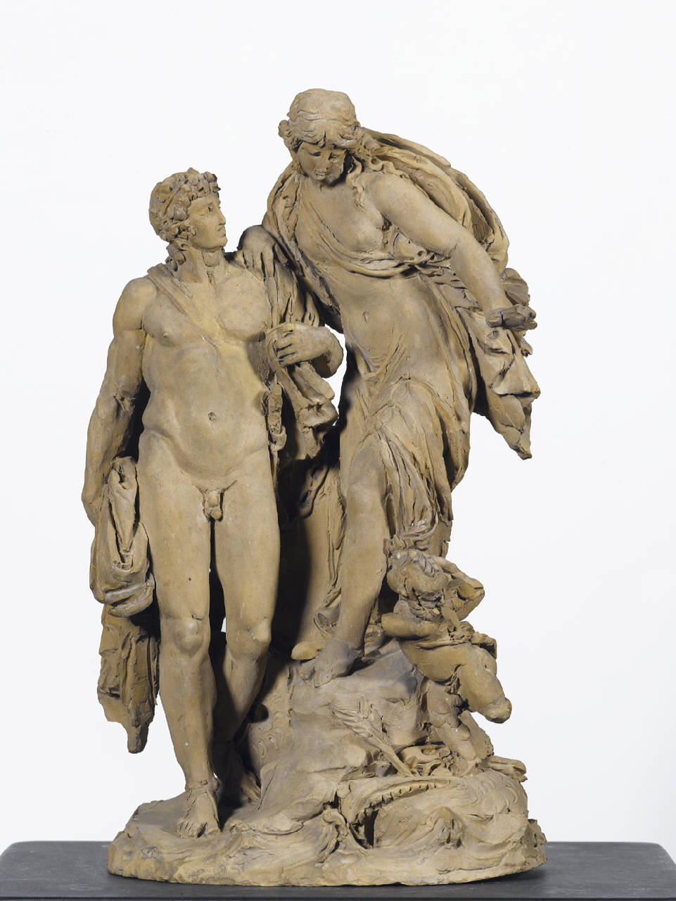 Perseo e Andromeda, PERSEO E ANDROMEDA (gruppo scultoreo) di Pacetti Camillo (seconda metà sec. XVIII)