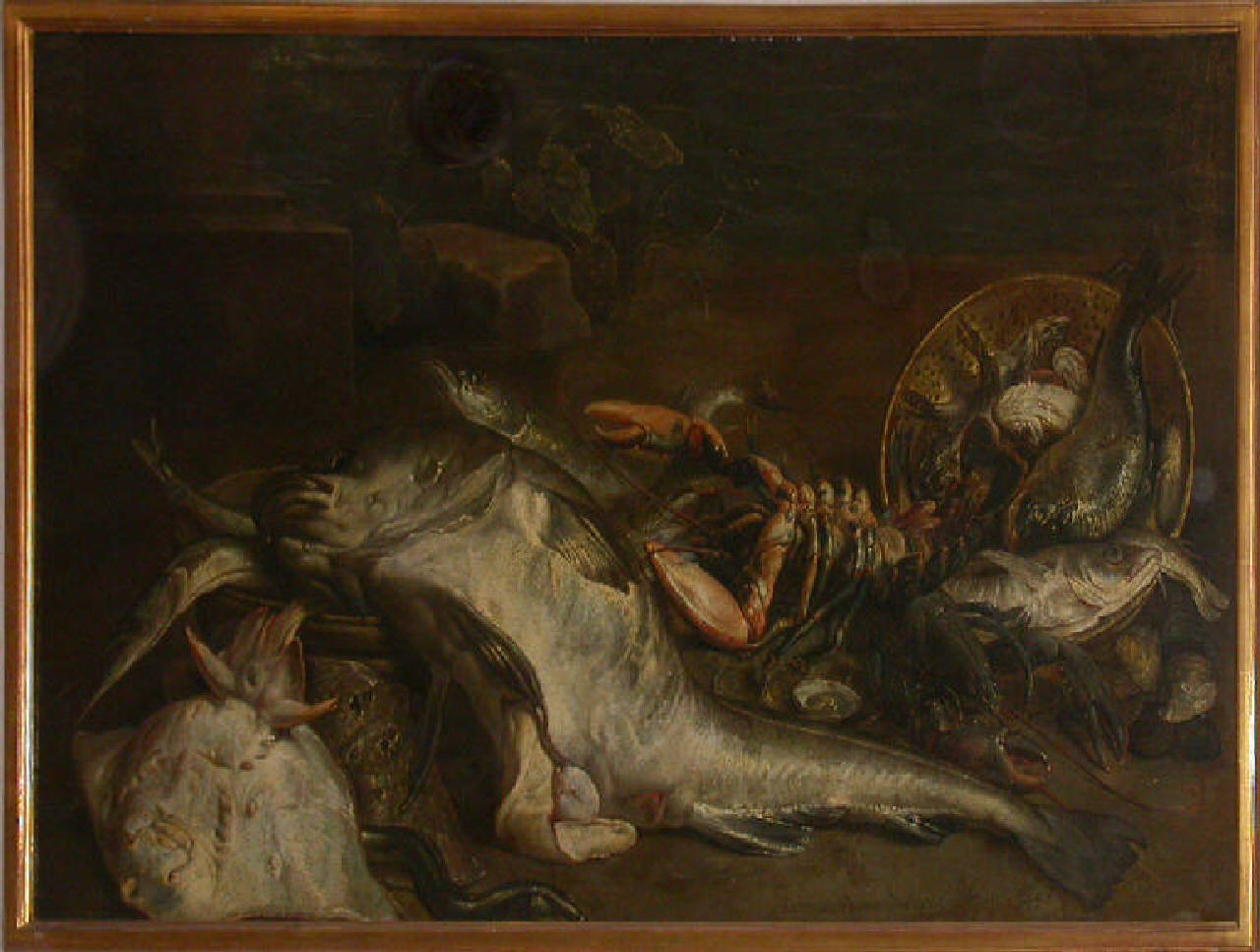 Natura morta con pesci, natura morta con pesci (dipinto) di Van Utrecht Adriaen (sec. XVII)