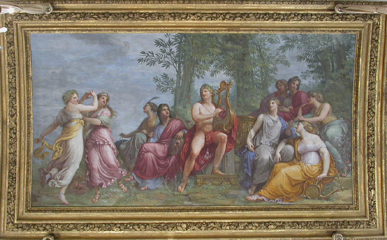 Il Parnaso, Il Parnaso (affresco) di Appiani Andrea (primo quarto sec. XIX)