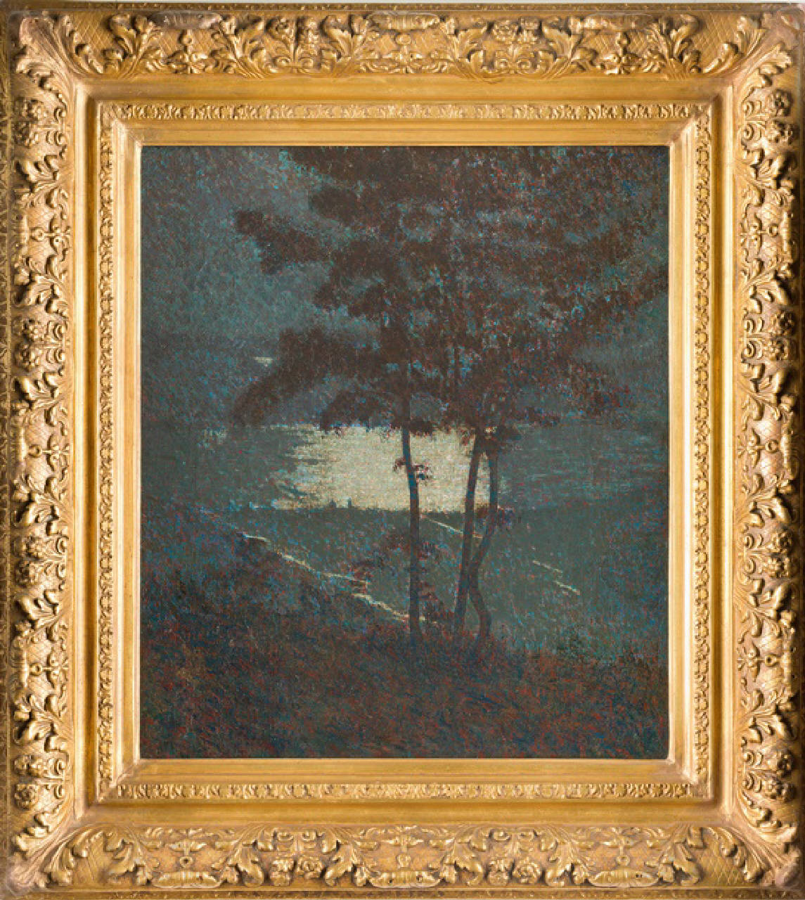 Poema invernale - Notte lunare (Chiaro di luna), paesaggio (dipinto) di Grubicy De Dragon Vittore (fine/inizio secc. XIX/ XX)