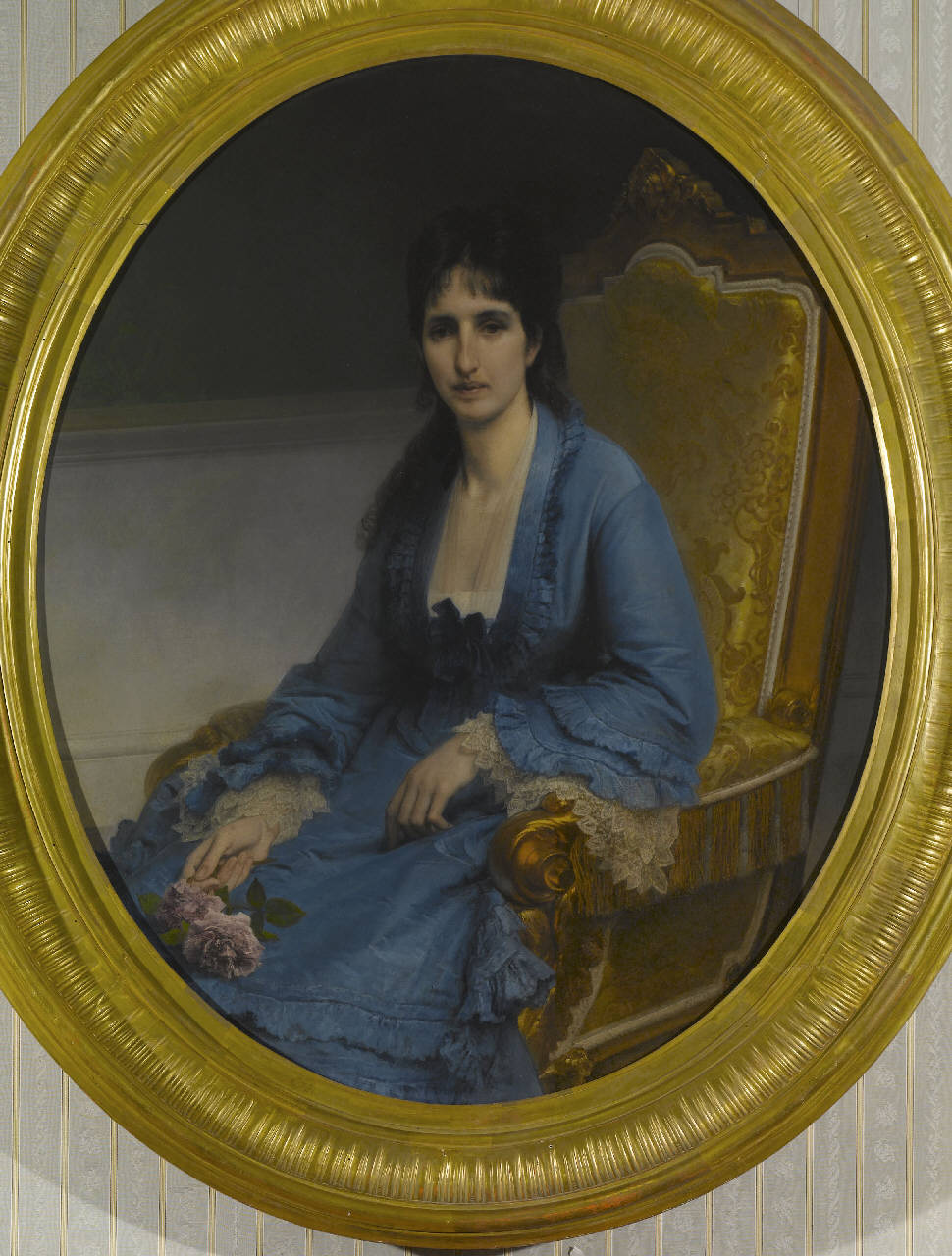 Ritratto della contessa Antonietta Negroni Prati Morosini, ritratto di Antonietta Negroni Prato Morosini (dipinto) di Hayez Francesco (ultimo quarto sec. XIX)