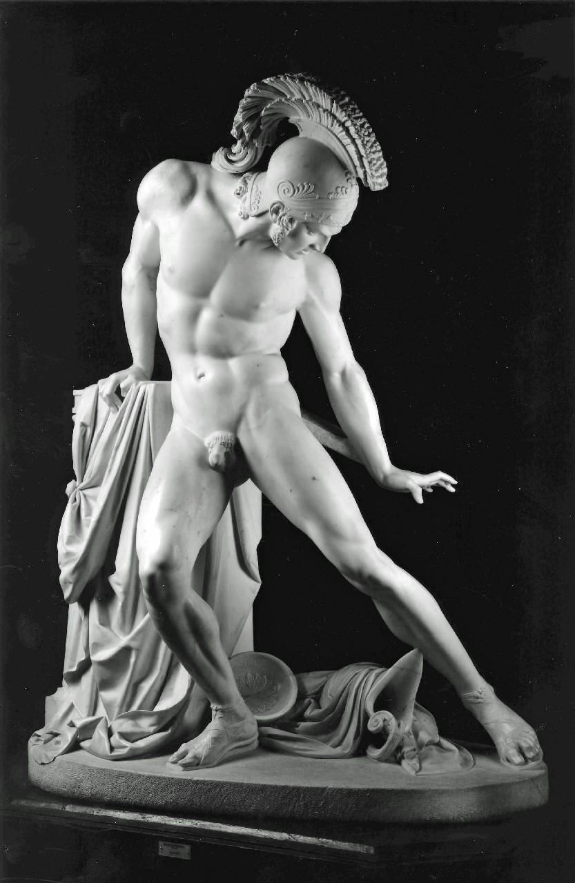Achille ferito, achille ferito (statua) di Fraccaroli Innocenzo (secondo quarto sec. XIX)