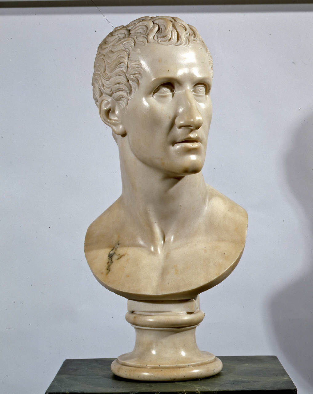 Busto di Antonio Canova, busto di antonio canova (testa) di Trentanove Raimondo (primo quarto sec. XIX)