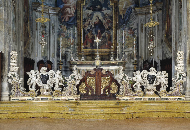 balaustrata di cappella di Ferretti, Antonio (metà sec. XVIII)