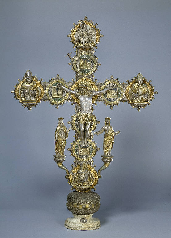 croce processionale di Delle Croci, Giovanni Francesco (inizio sec. XVI)