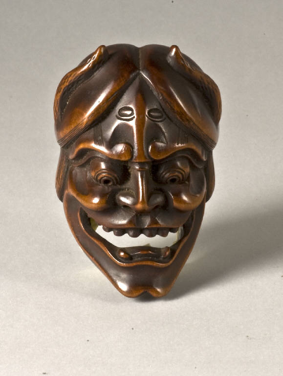 Maschera di Hannya, Maschera (scultura) di Shuzan (prima metà sec. XIX)