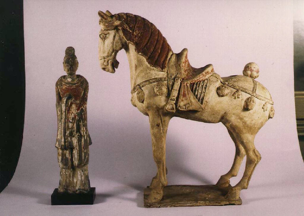 cavallo (statuetta) - Manifattura cinese (secc. VII/ X)