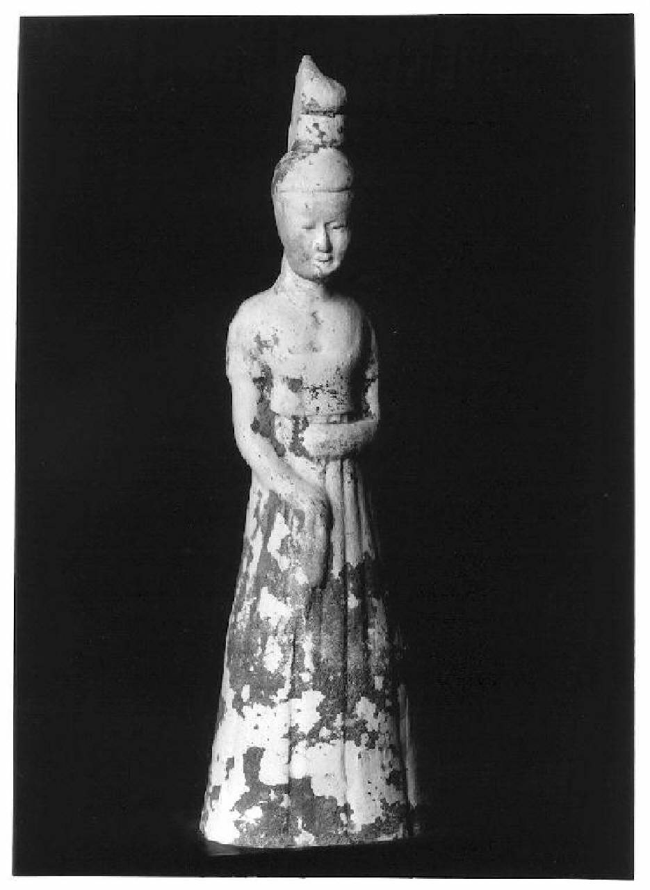 figura femminile (statuetta) - Manifattura cinese (secc. VII/ X)