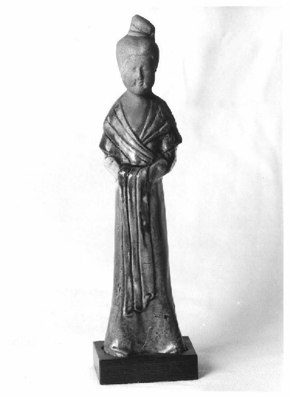 Dama (statuetta) - Manifattura cinese (secc. VII/ X)