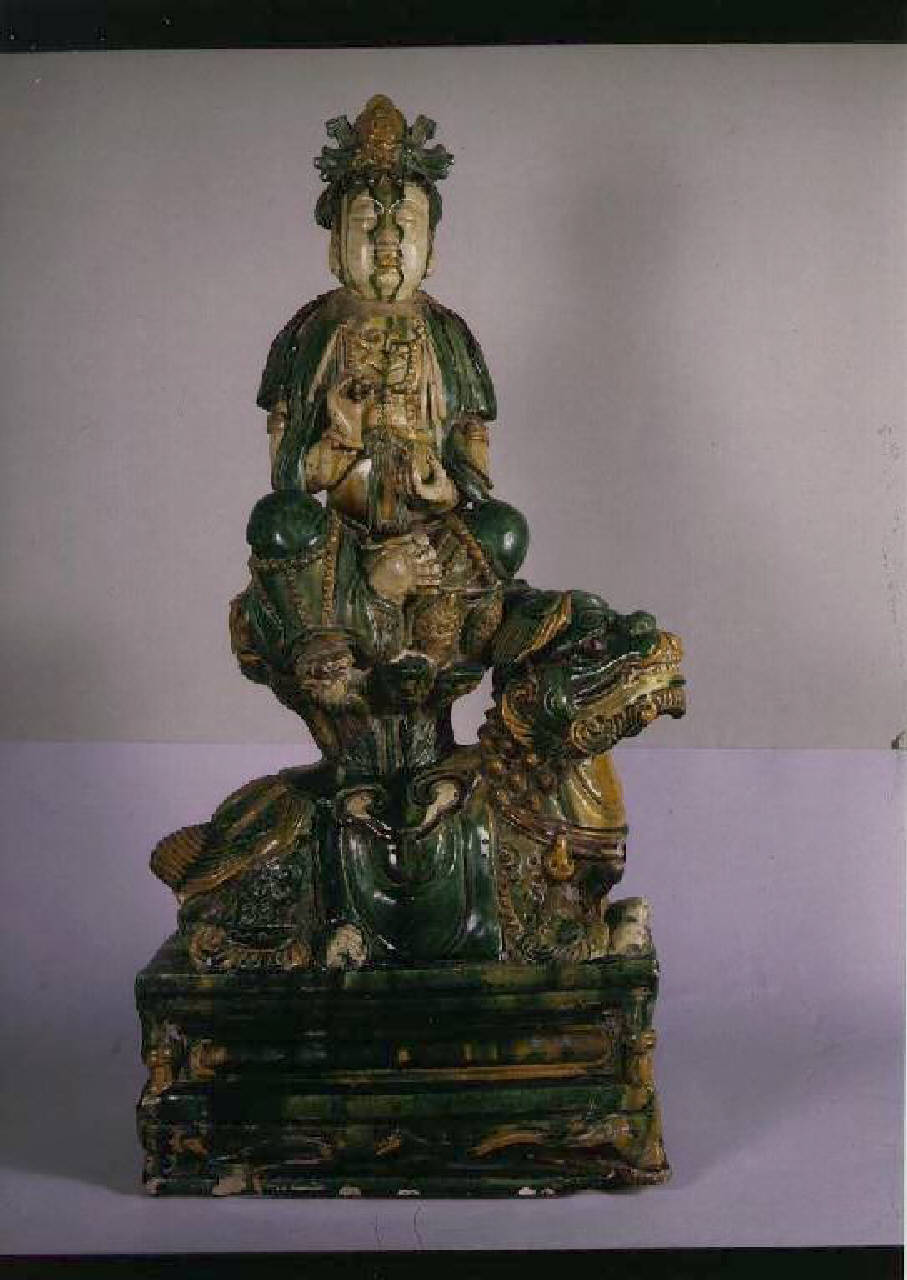 Bodhisattva (statua) - Manifattura cinese (secc. XIV/ XVII)