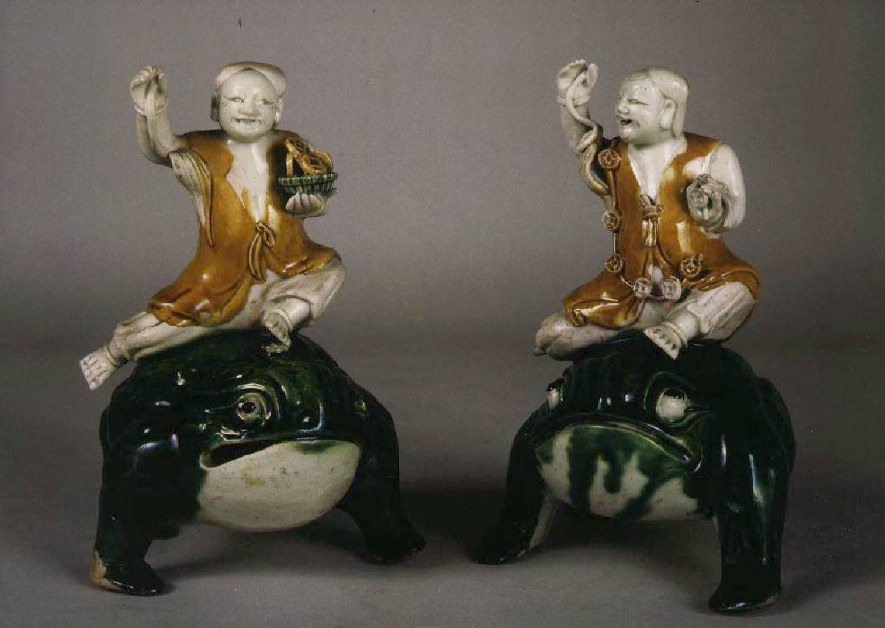 Liuhai (statuetta) - Manifattura cinese (secc. XVII/ XVIII)