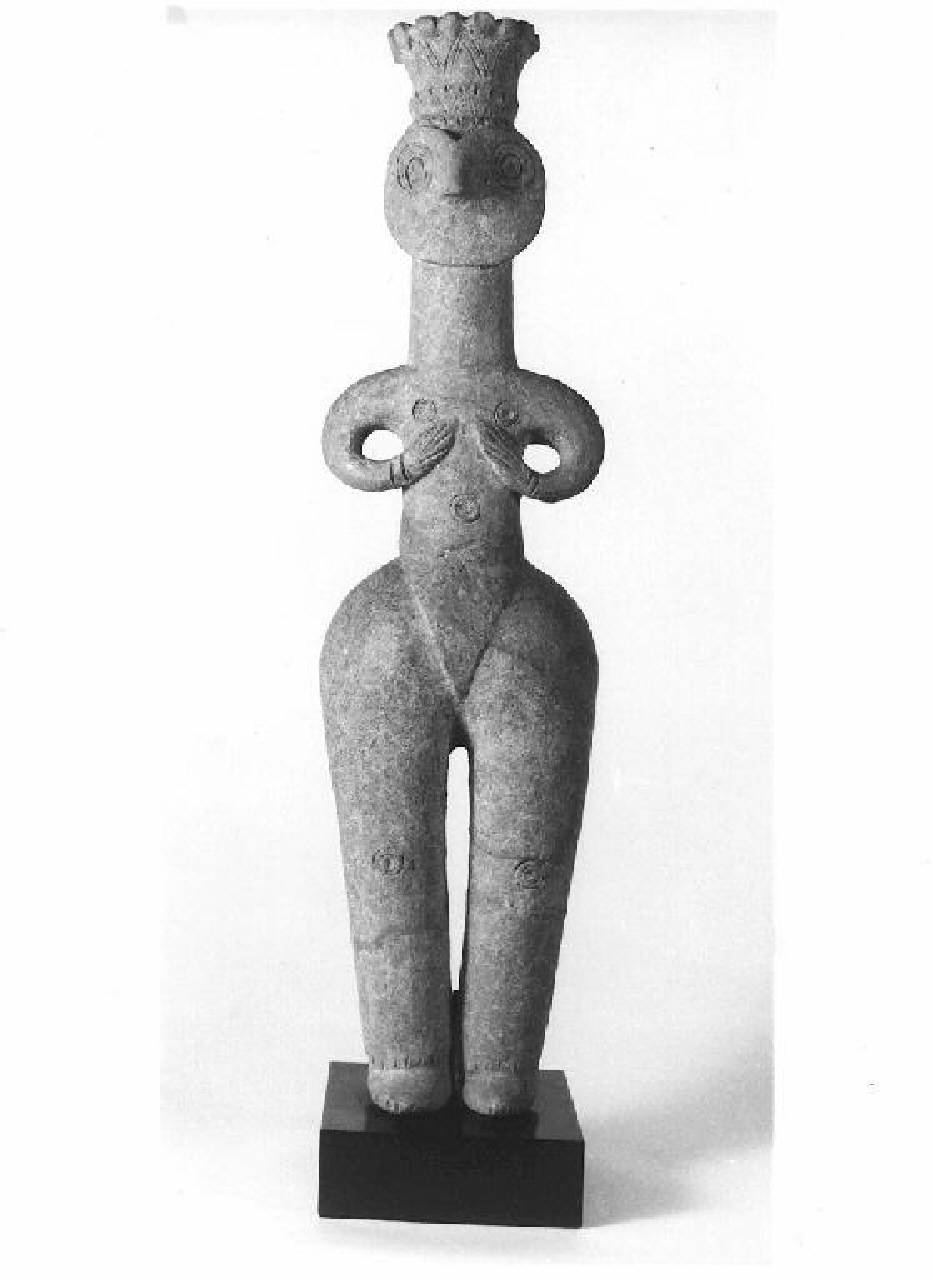 Figura femminile steatopigia (statuetta) - Manifattura Amlash (Persia) (inizio I millennio a.C.)