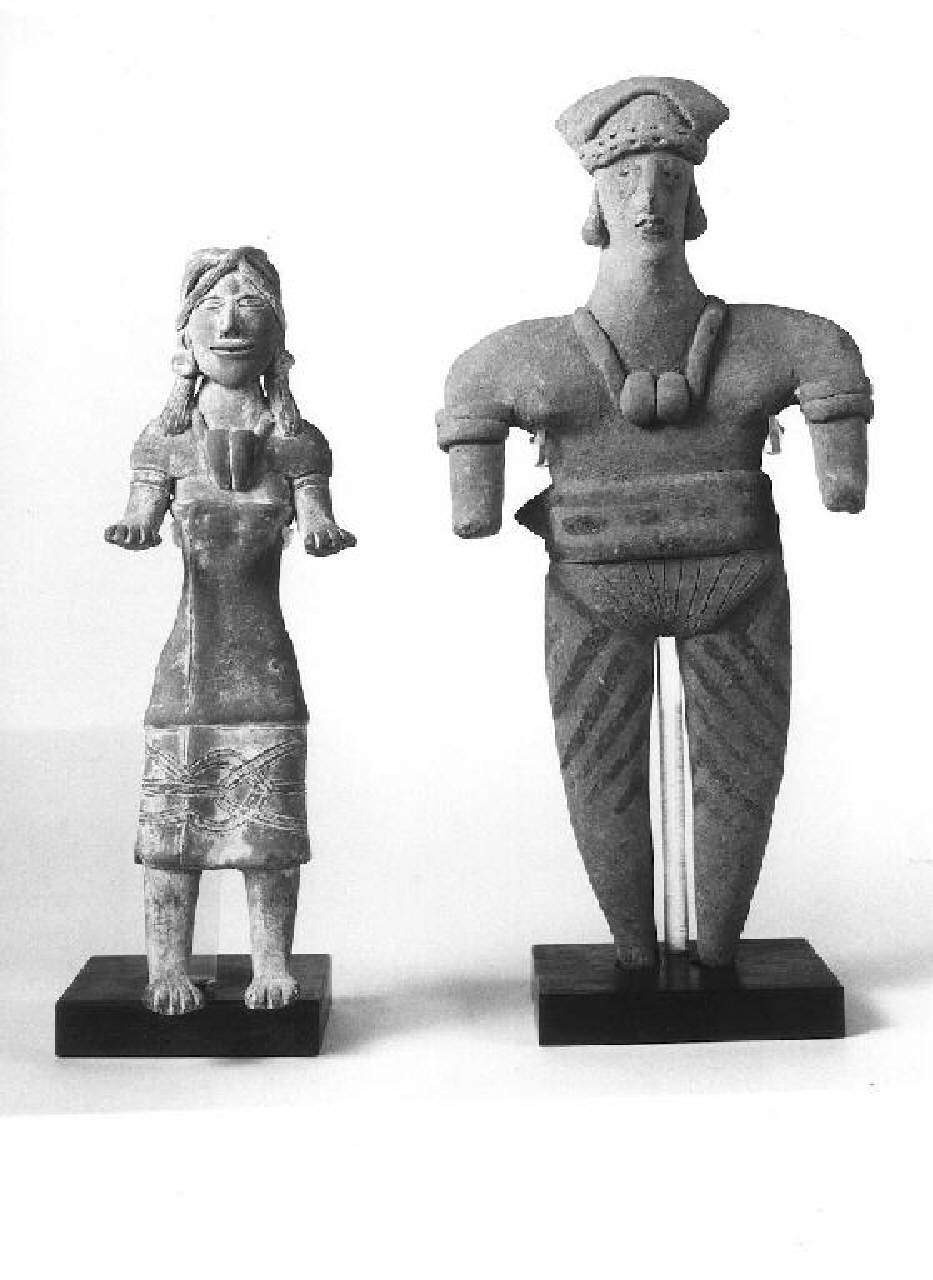 figura femminile (statuetta) - Manifattura Jalisco, Messico occidentale (secc. IV a.C/ VII)