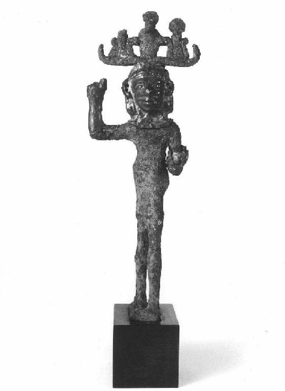 figura antropomorfa (statuetta) - Manifattura mesopotamica (III millennio a.C.)