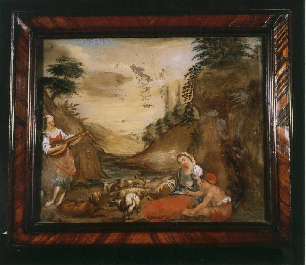 Scena pastorale (dipinto) - Ambito veneziano (metà sec. XVIII)
