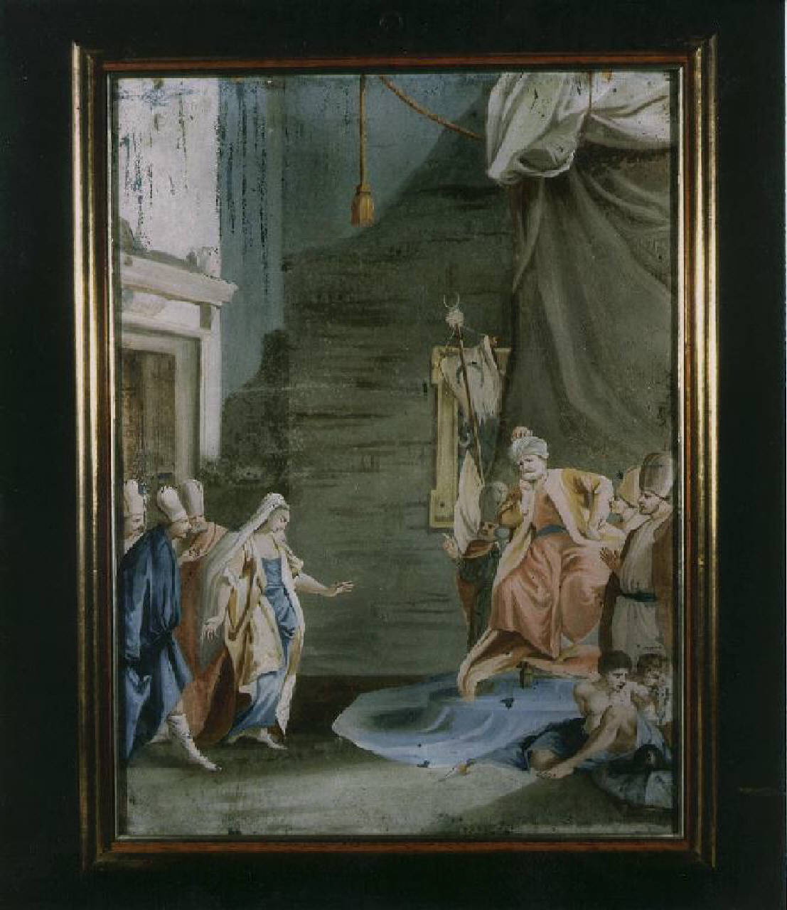 Sofronia e Aladino (dipinto) - Ambito veneziano (sec. XVIII)