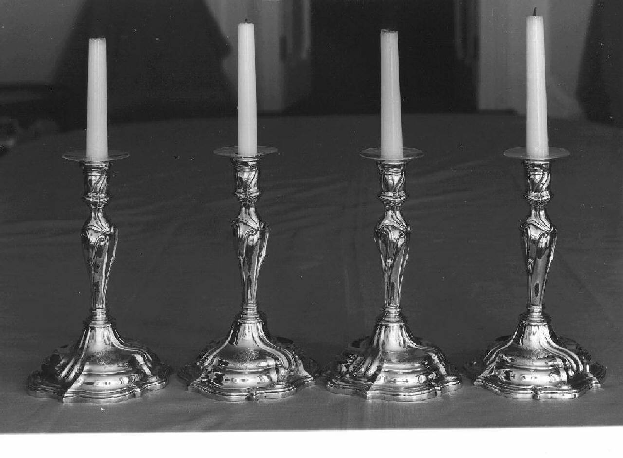 candeliere - Manifattura di Christian Drentwett II, Augusta (sec. XVIII)