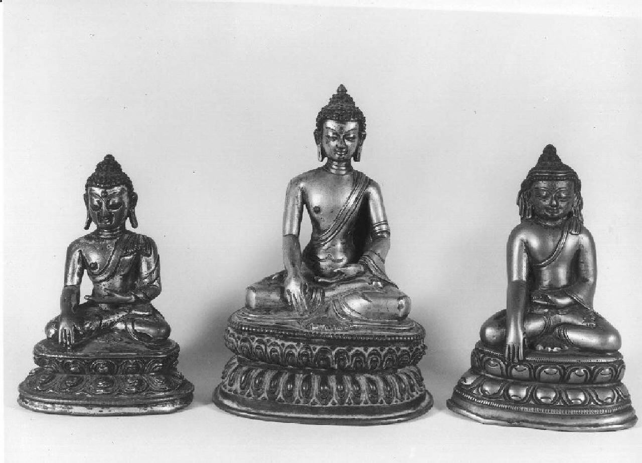 Buddha (statuetta) - Manifattura tibetana (secc. XVI/ XVII)