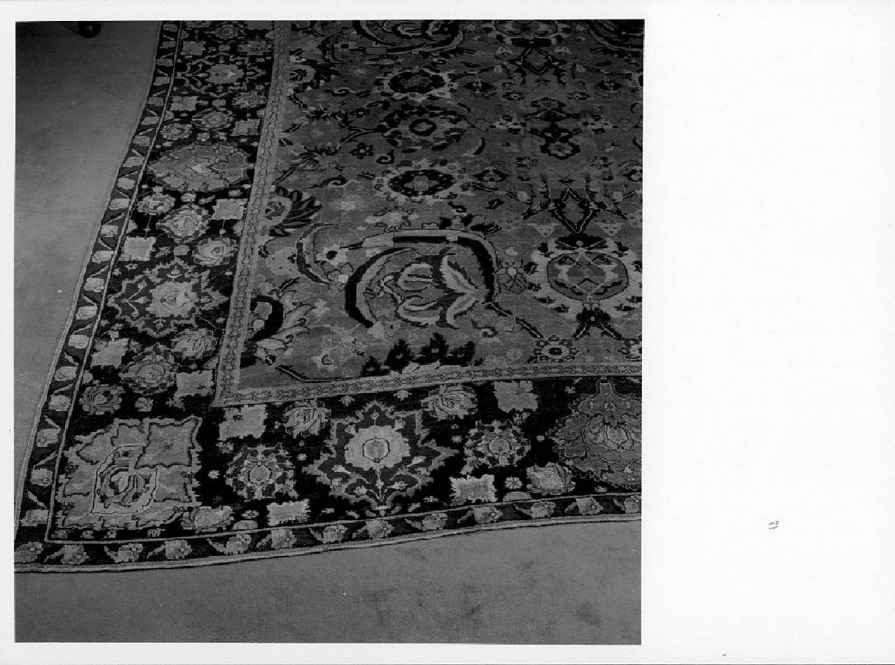 tappeto - Manifattura Agra/Indo-Isfahan (indo-persiana) (secc. XVIII/ XIX)