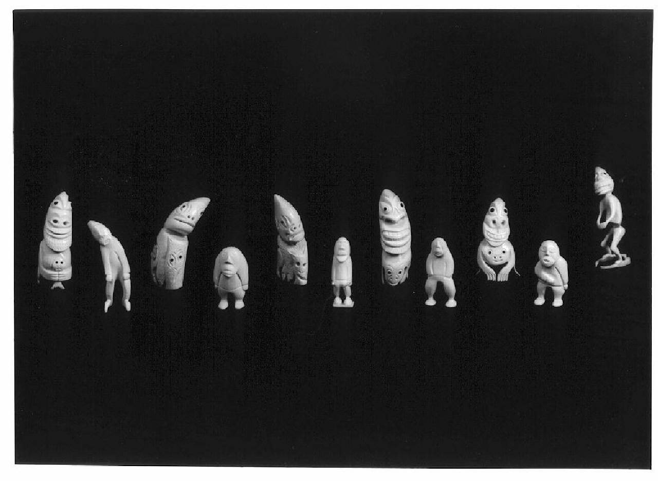 figura antropomorfa (statuetta) - Manifattura Inuit (sec. XX)