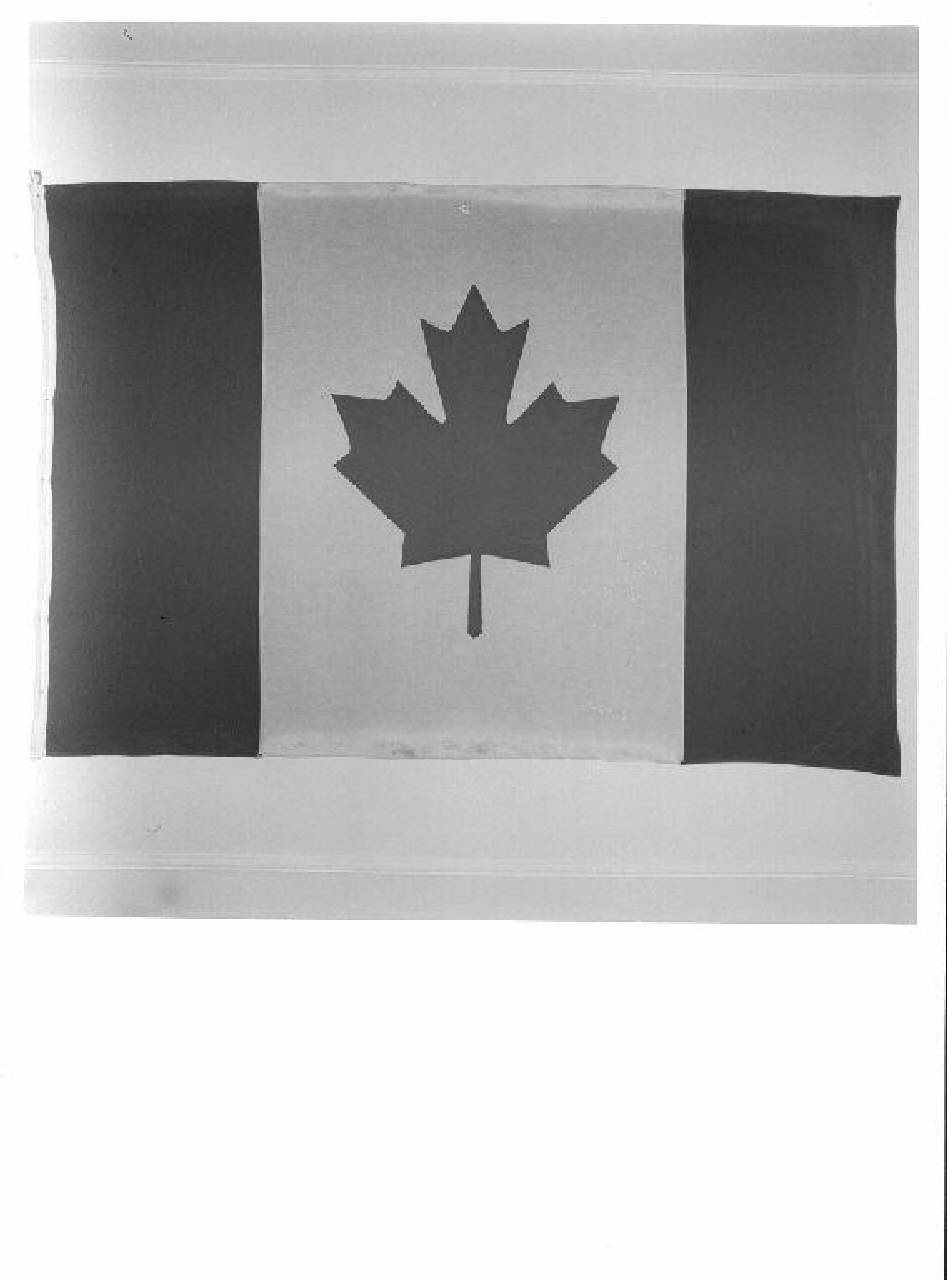 bandiera - produzione canadese (seconda metà sec. XX)