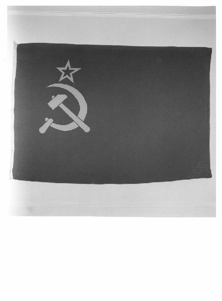 bandiera - produzione russa (seconda metà sec. XX)