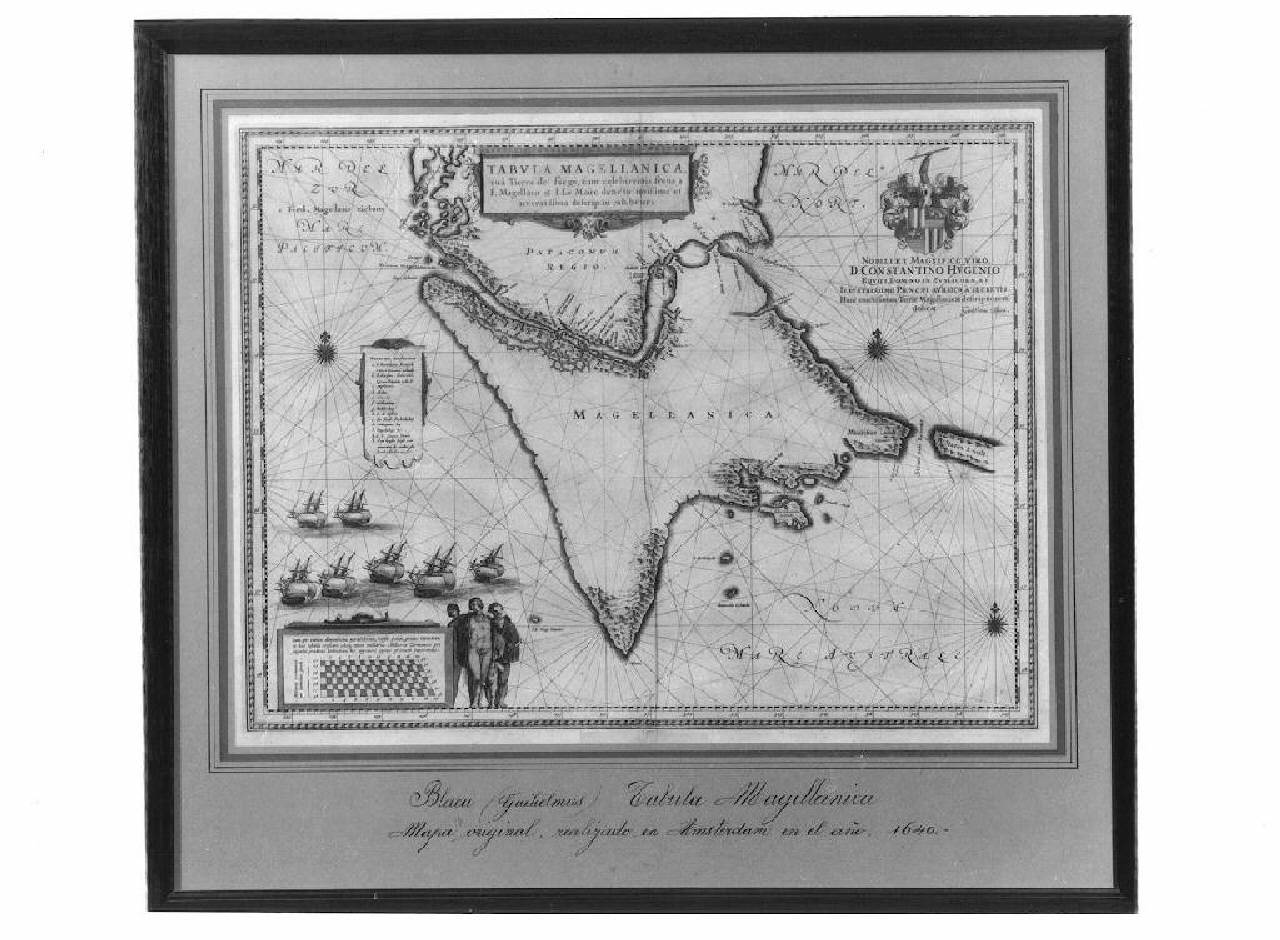 Cartina geografica. (stampa) - produzione inuit (sec. XX)