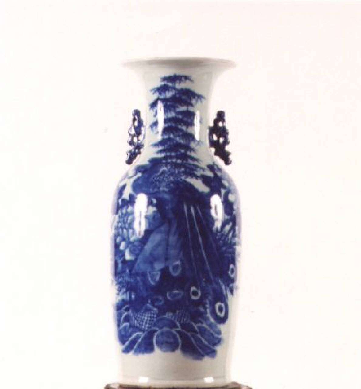 vaso - manifattura cinese (fine sec. XIX)