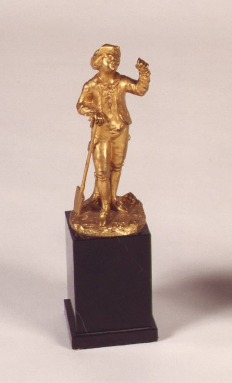 figura maschile (scultura) - manifattura francese (prima metà sec. XIX)
