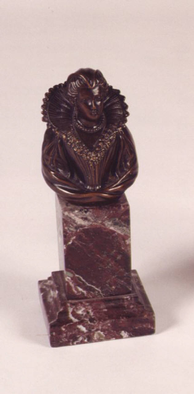 figura femminile (statuetta) - manifattura francese (ultimo quarto sec. XIX)
