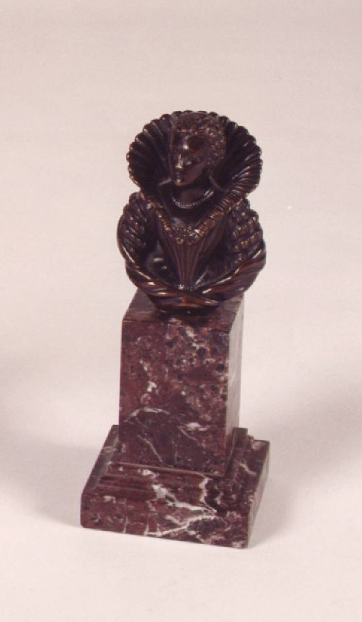 figura femminile (statuetta) - manifattura francese (ultimo quarto sec. XIX)