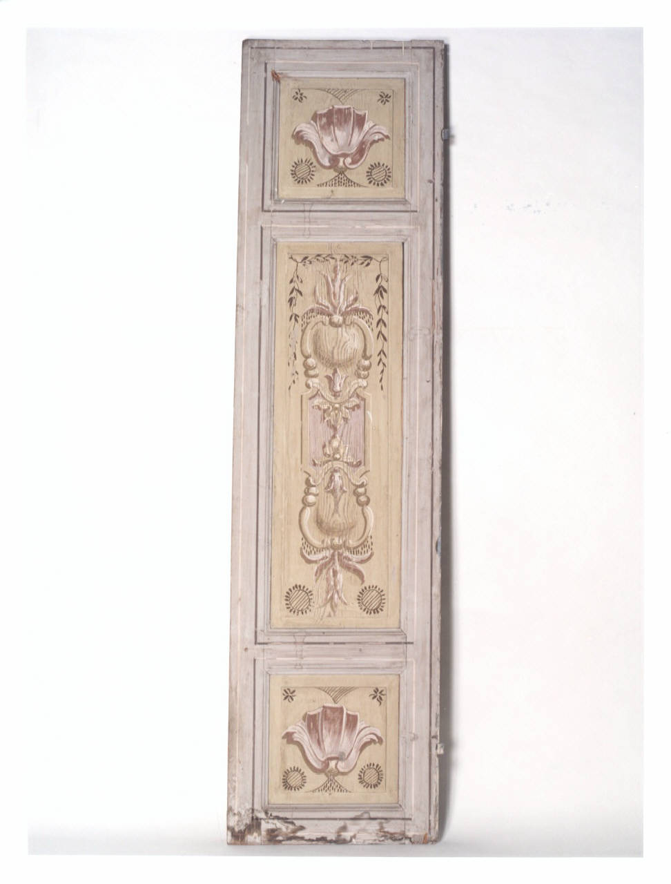 motivi decorativi floreali (scuri di finestra dipinti) - manifattura lombarda (seconda metà sec. XVIII)