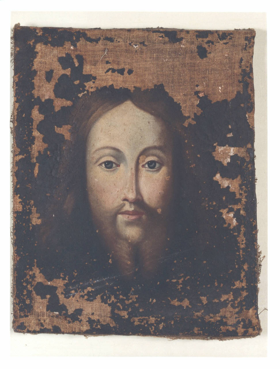 testa di Cristo (dipinto) - ambito italiano (prima metà sec. XIX)