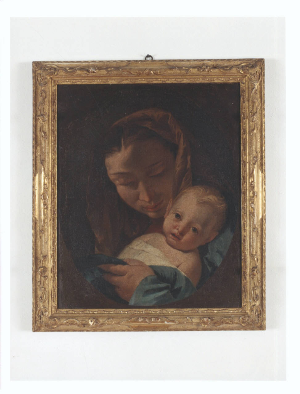 Madonna con Bambino, Madonna con Bambino (dipinto) - ambito veneto (prima metà sec. XVIII)