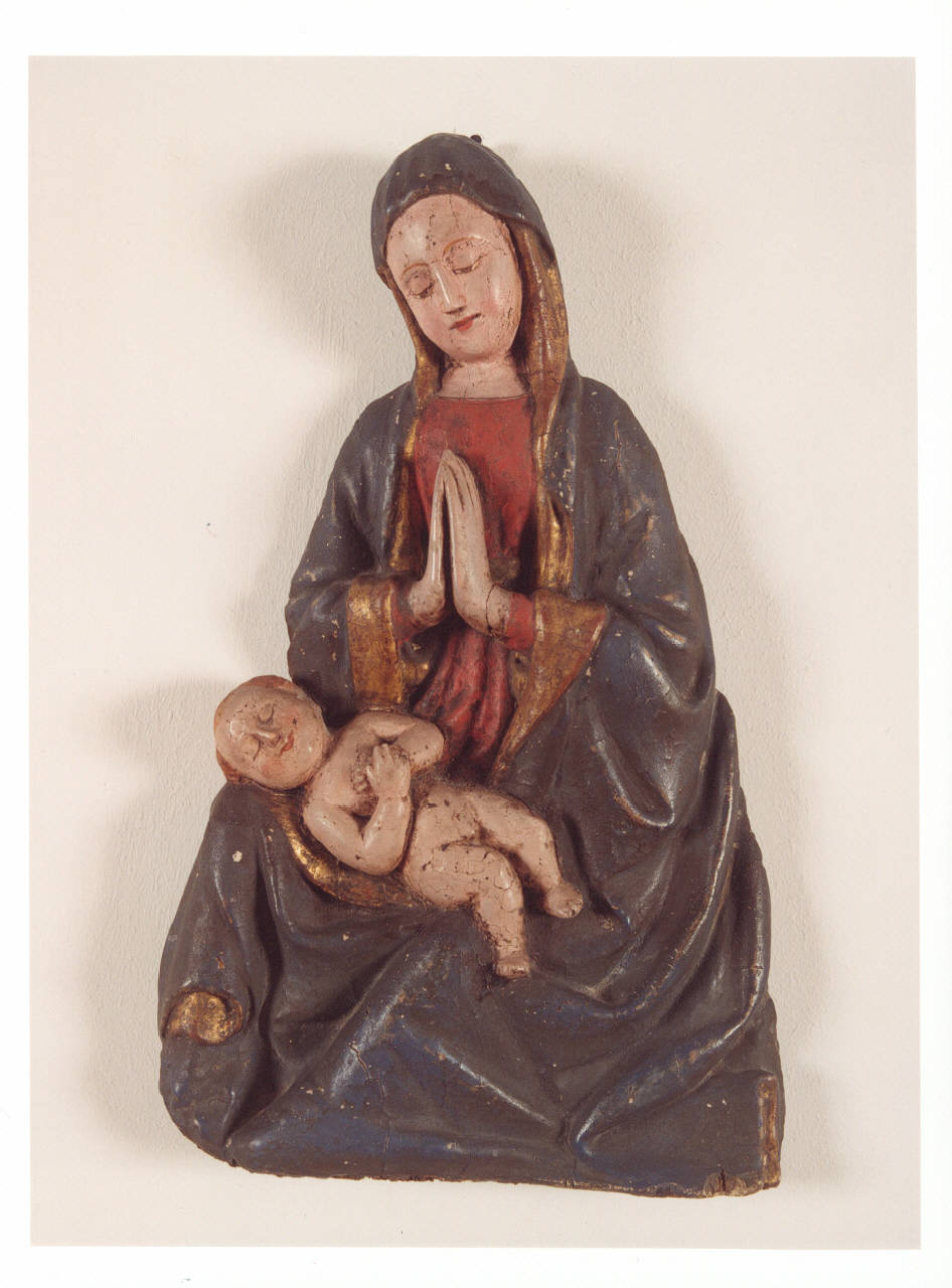 Madonna con Bambino (rilievo) - ambito Italia settentrionale (prima metà sec. XVIII)
