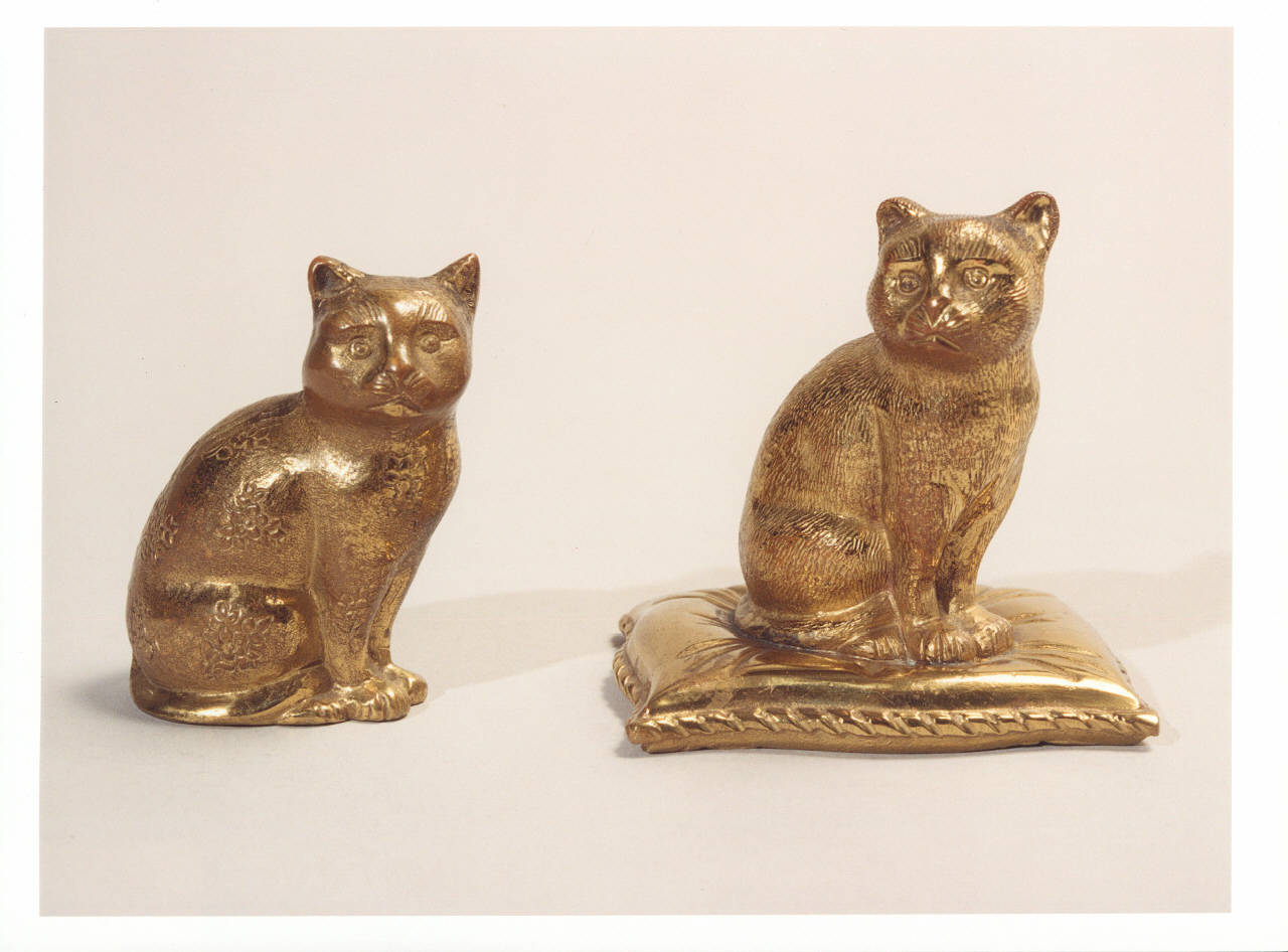 gatti (scultura) - manifattura italiana (sec. XX)