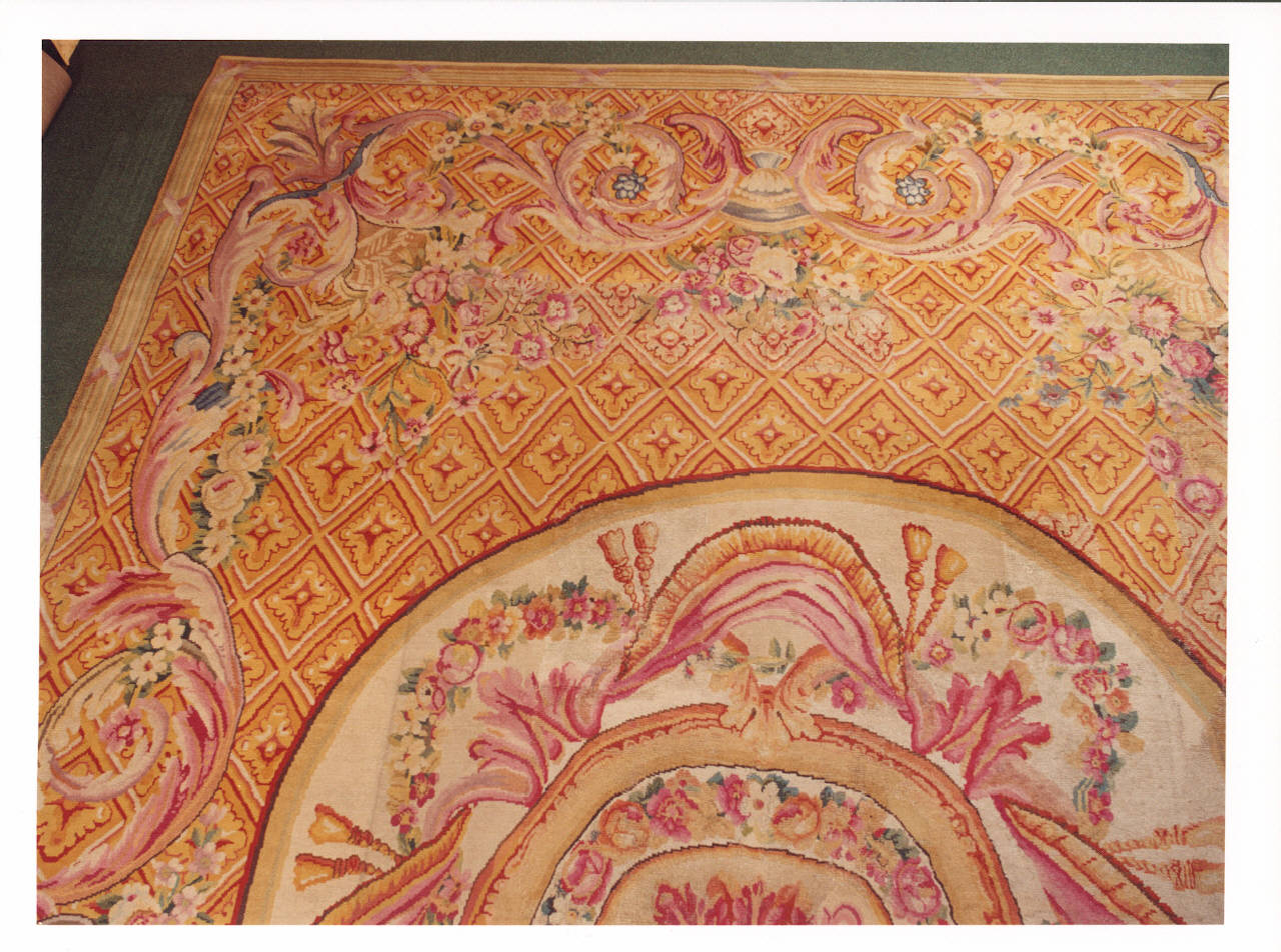 tappeto - manifattura francese (prima metà sec. XVIII)