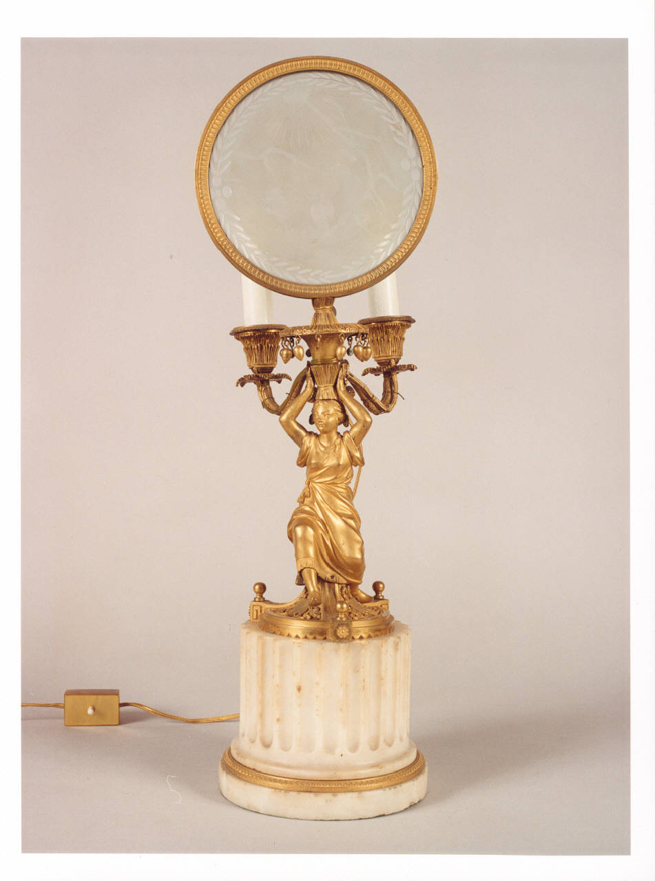 lampada da tavolo - manifattura torinese (sec. XVIII)