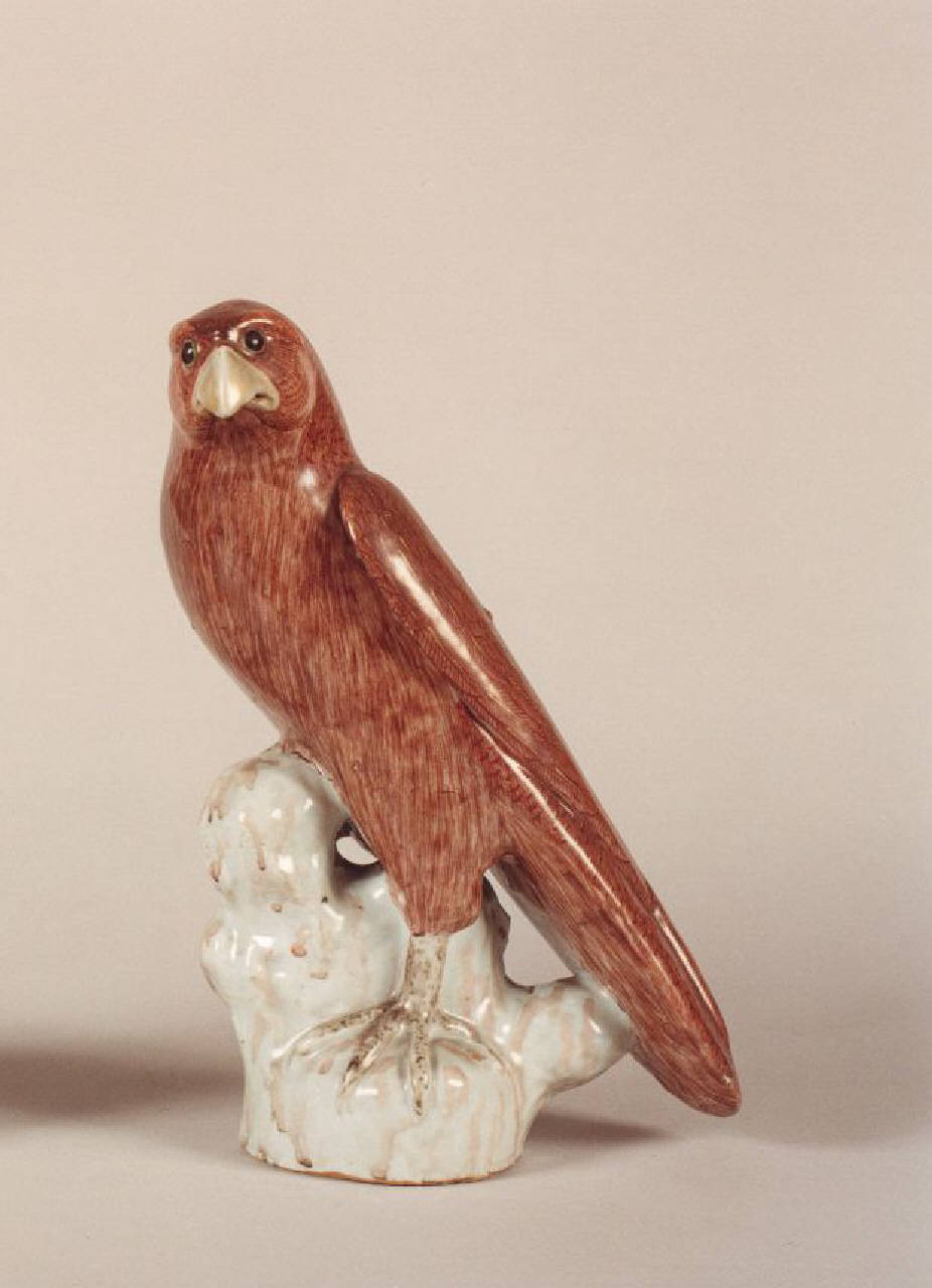 falco (scultura) - manifattura cinese (sec. XVIII)