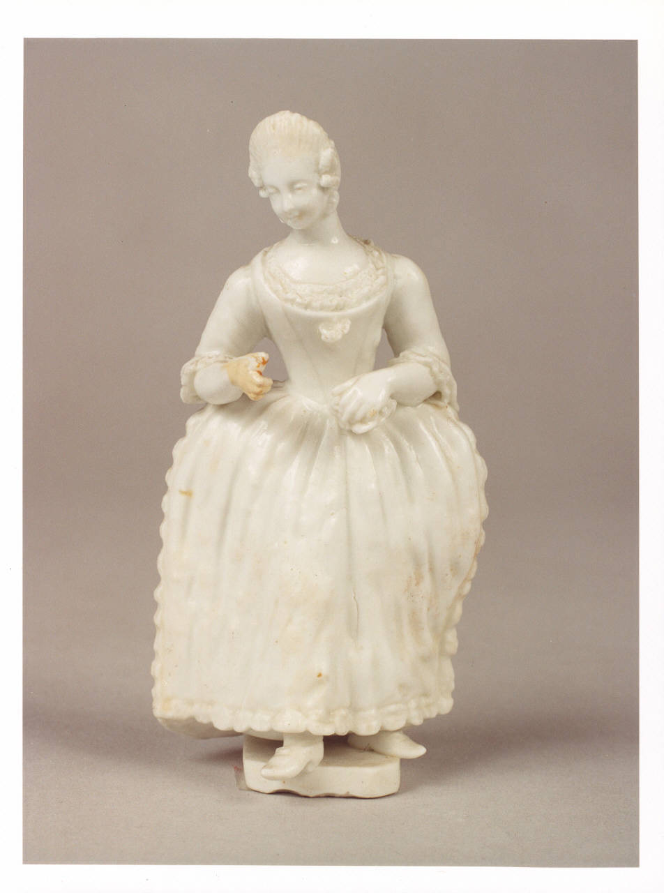 figura femminile (statuetta) - manifattura Cozzi (sec. XVIII)