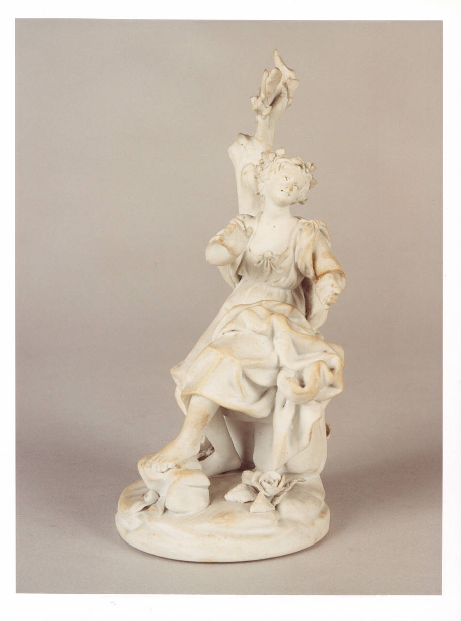 figura femminile (statuetta) - manifattura Le Nove-Bassano (sec. XVIII)