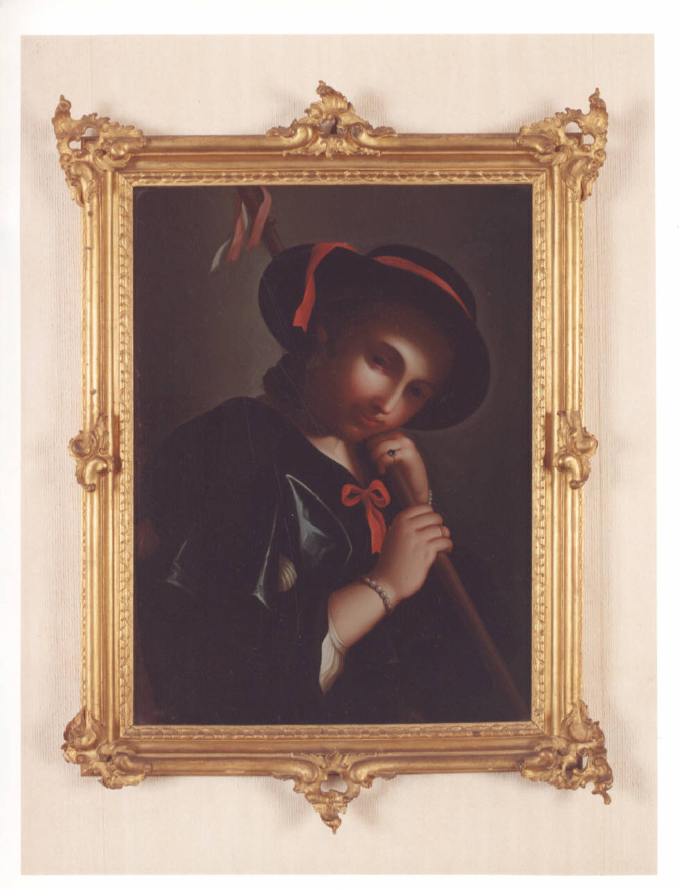 Ritratto di fanciulla, figura femminile (dipinto) di Rotari, Pietro (maniera) (prima metà sec. XVIII)