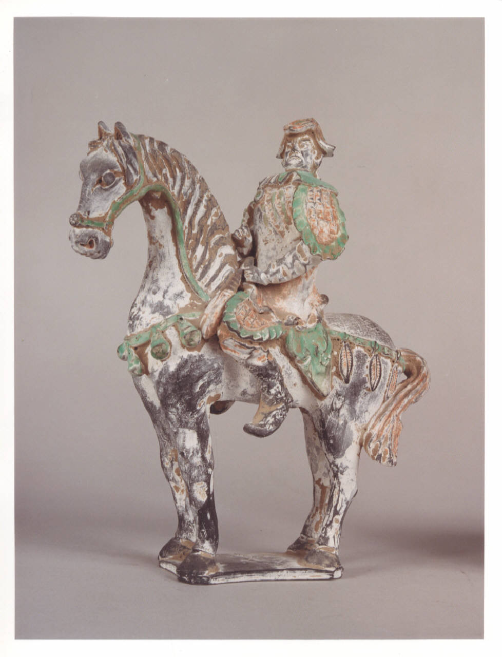 cavaliere (statuetta) - manifattura cinese (sec. XX)