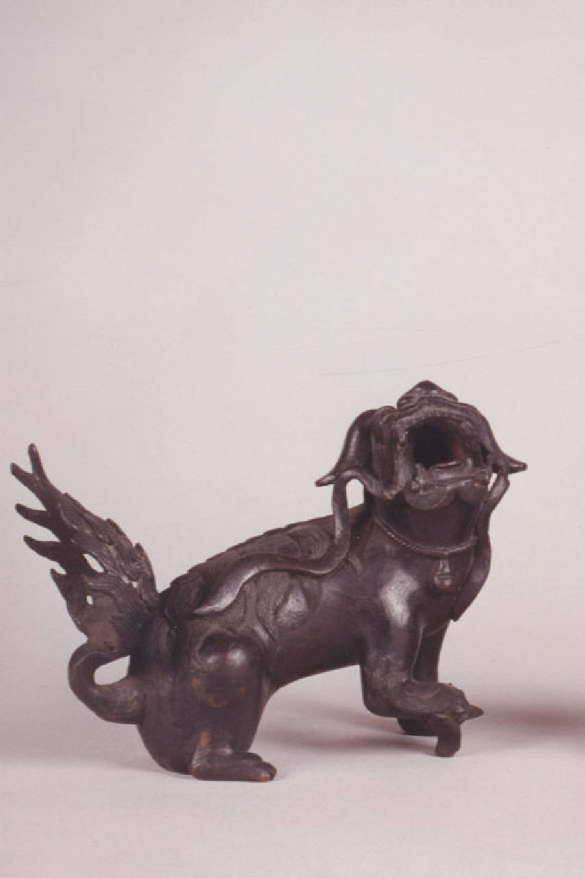 leone (scultura) - manifattura giapponese (prima metà sec. XVIII)